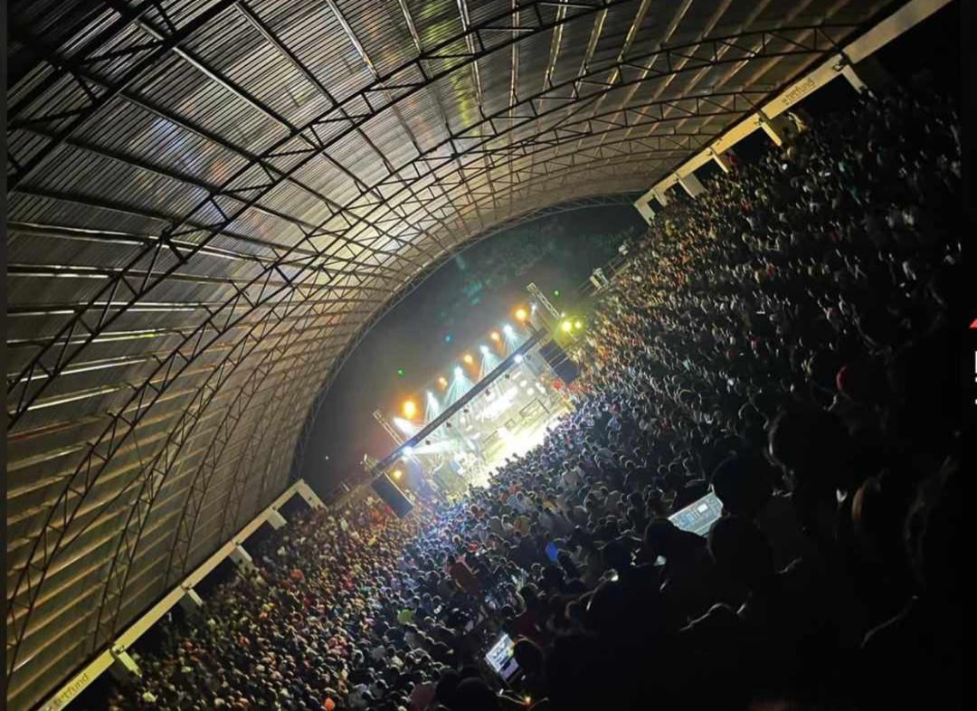 Concert Image with crowd cheering